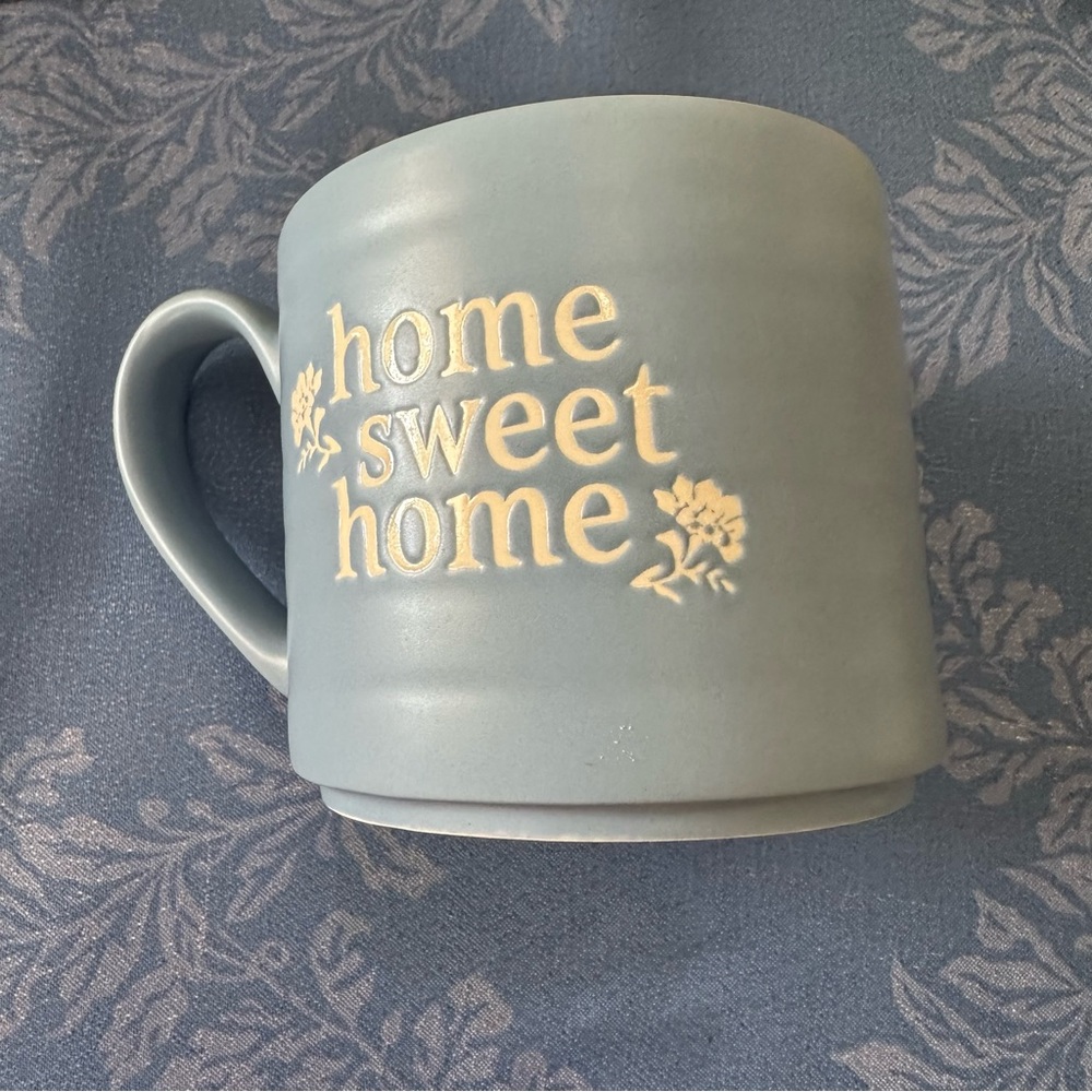 Threshold Stoneware Mug “Home Sweet Home” Blue